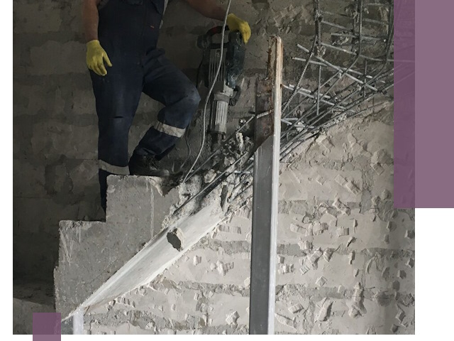 Демонтаж металлических и бетонных лестниц в Сыктывкаре