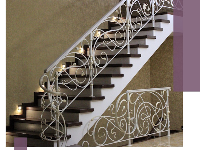 Кованые лестницы под ключ в Сыктывкаре — изготовление и монтаж