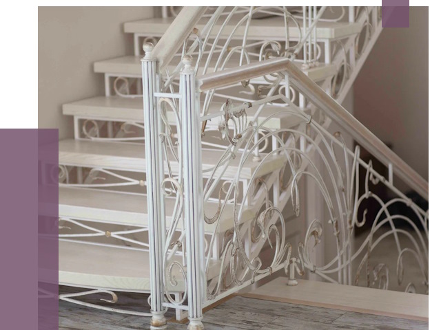Изготовление кованых лестниц на заказ в Сыктывкаре от 87644 руб. | ПРОЛЁТ-Скт