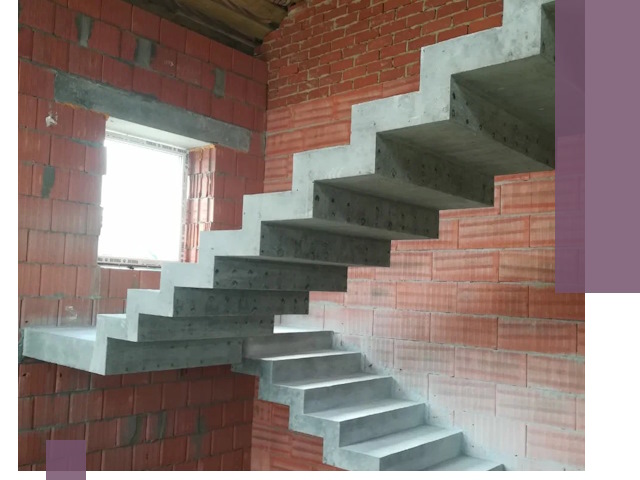 Бетонные лестницы под ключ в Сыктывкаре: монтаж, демонтаж, ремонт