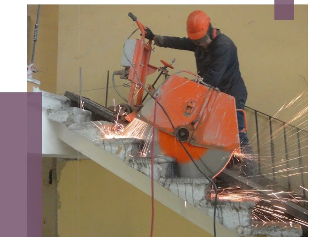 Демонтаж бетонных лестниц в Сыктывкаре от 4640 руб. за м2 | ПРОЛЁТ-Скт