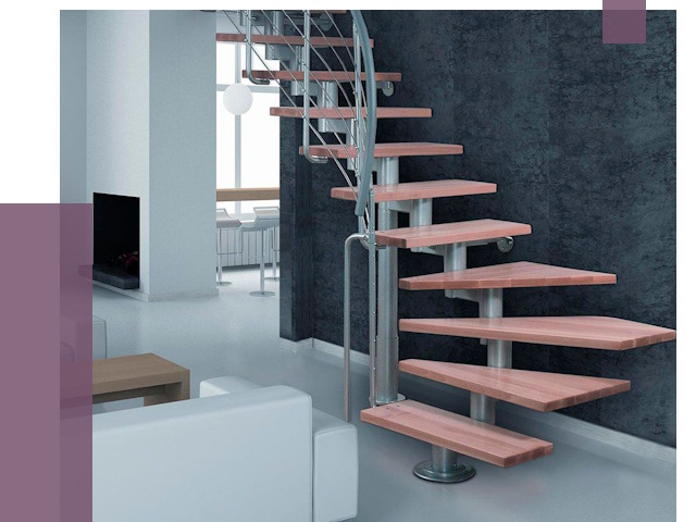 Модульные лестницы в Сыктывкаре от 17013 руб. — купить в ПРОЛЁТ-Скт