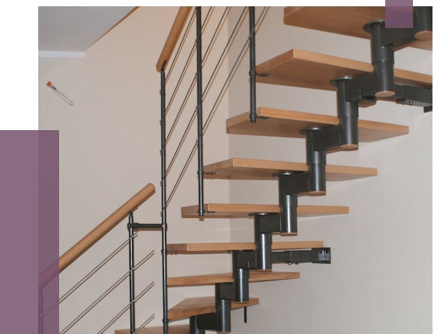 Изготовление модульных лестниц в Сыктывкаре от 11600 руб. 