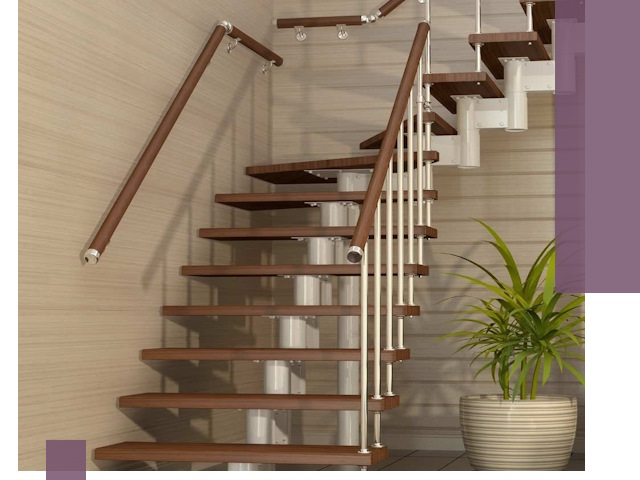 Изготовление модульных лестниц под ключ в Сыктывкаре