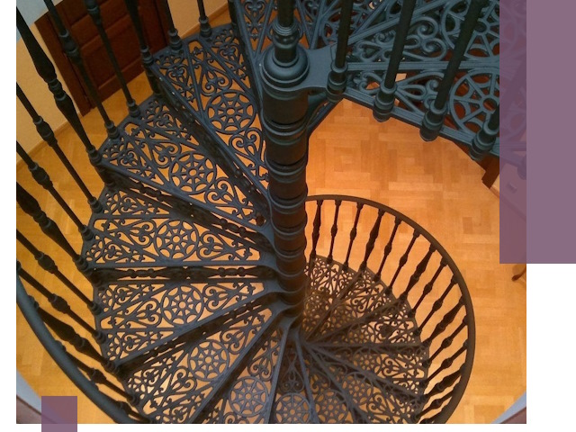 Винтовые лестницы под ключ в Сыктывкаре: производство и монтаж