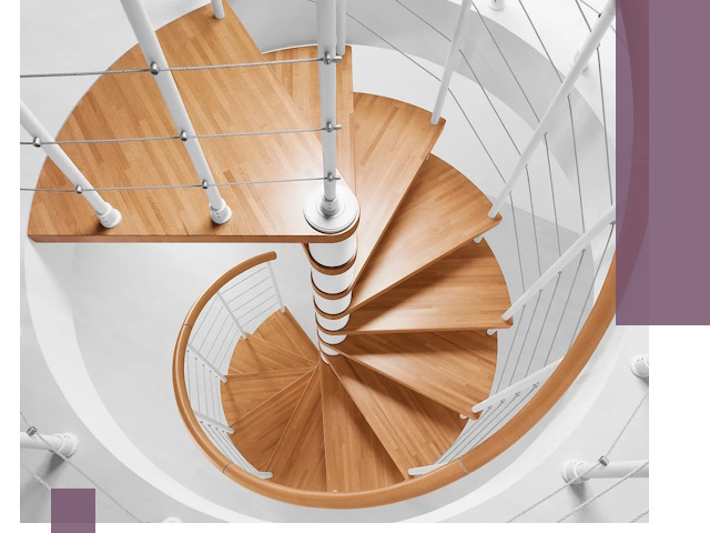 Изготовление винтовых лестниц под ключ в Сыктывкаре