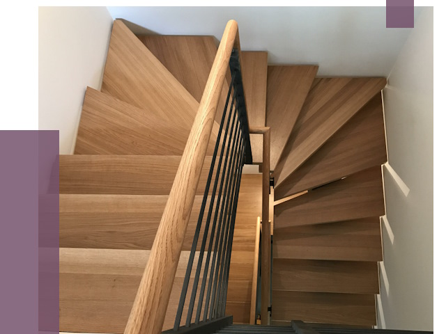 П-образные лестницы в Сыктывкаре под ключ от 48977 руб. | ПРОЛЁТ-Скт