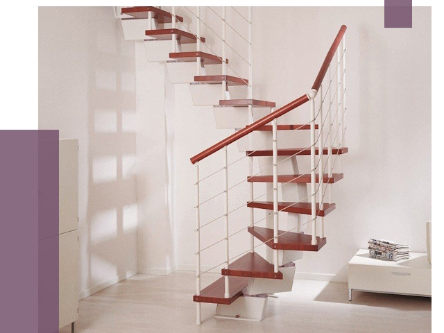 Изготовление лестниц на больцах в Сыктывкаре от 9795 руб. | ПРОЛЁТ-Скт