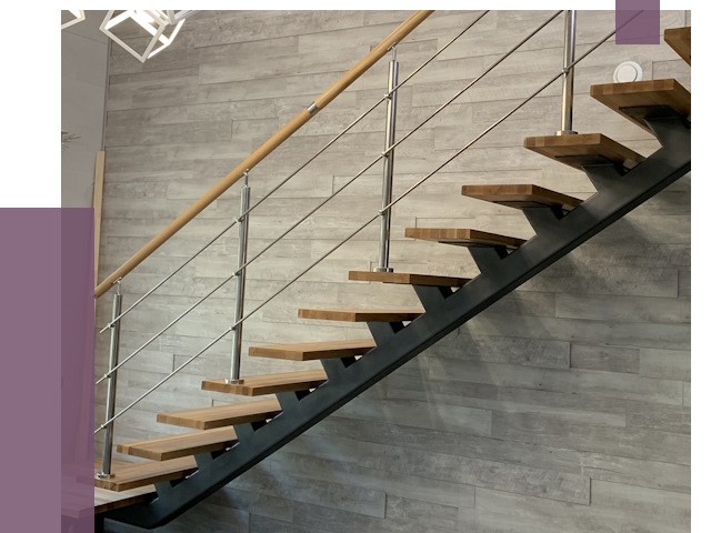 Изготовление лестниц на монокосоуре в Сыктывкаре от 76817 руб. 