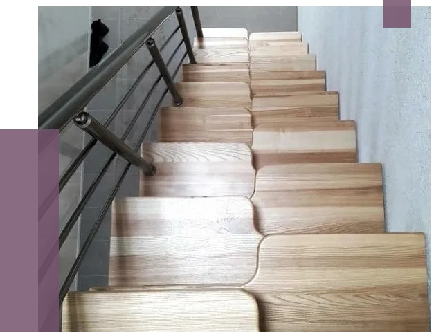 Лестницы гусиный шаг в Сыктывкаре от 13147 руб. под ключ | ПРОЛЁТ-Скт