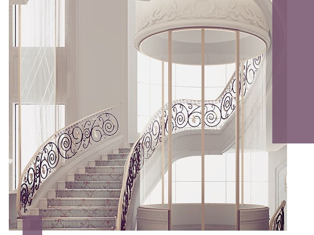 Элитные лестницы на заказ высокого класса в Сыктывкаре