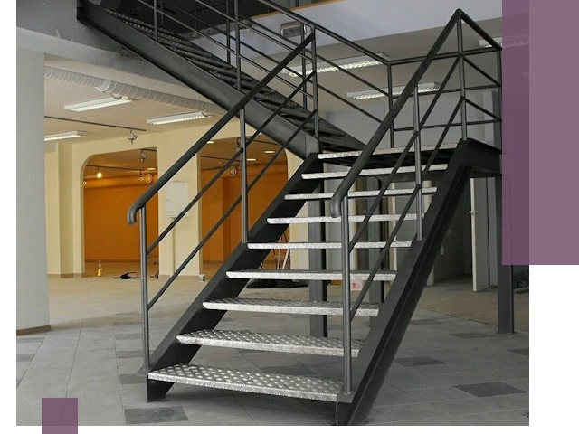 Лестницы для офиса в Сыктывкаре: изготовление, монтаж, демонтаж