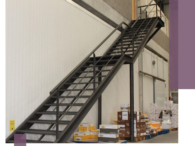 Лестницы для производства в Сыктывкаре — изготовление и монтаж