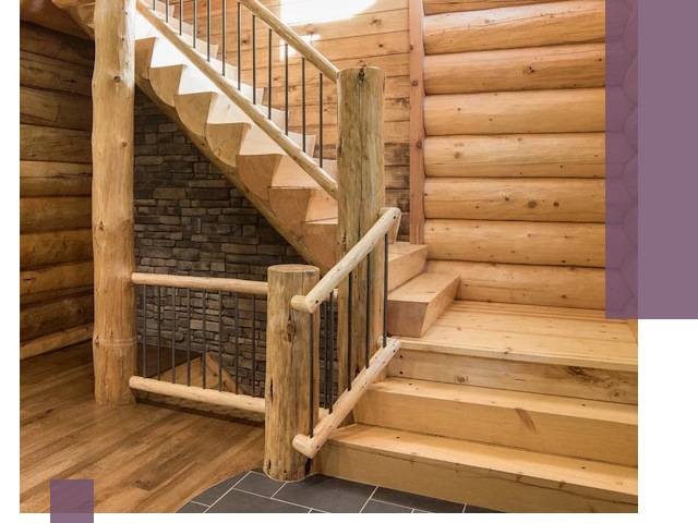 Лестницы в баню под заказ и профессиональный монтаж в Сыктывкаре
