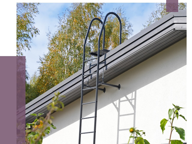 Лестницы на крышу в Сыктывкаре от 19282 руб. — монтаж и монтаж ПРОЛЁТ-Скт