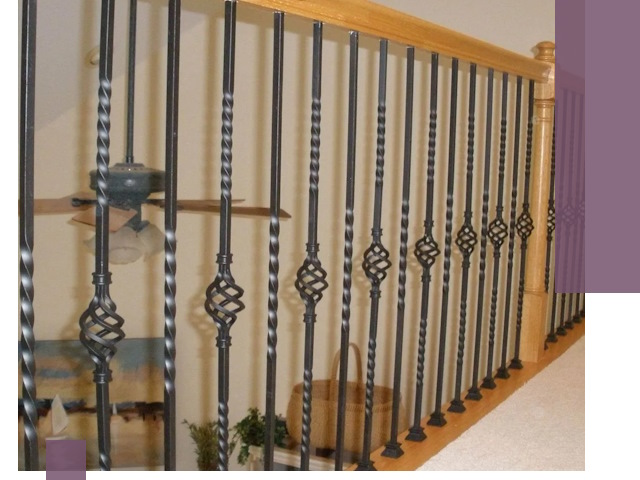 Изготовление и монтаж кованных перил в Сыктывкаре под ключ