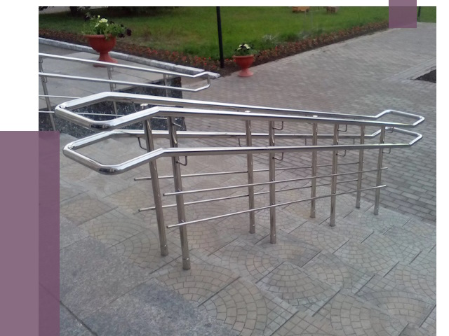 Перила для инвалидов в Сыктывкаре от 7651 руб. под ключ | ПРОЛЁТ-Скт