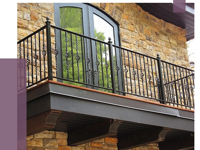 Балконные ограждения в Сыктывкаре от 8094 руб. — купить | ПРОЛЁТ-Скт