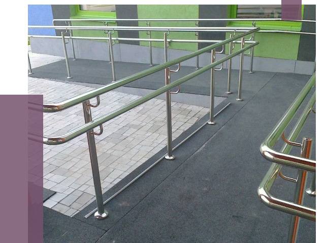 Ограждения пандусов в Сыктывкаре от 4382 руб. монтаж | ПРОЛЁТ-Скт