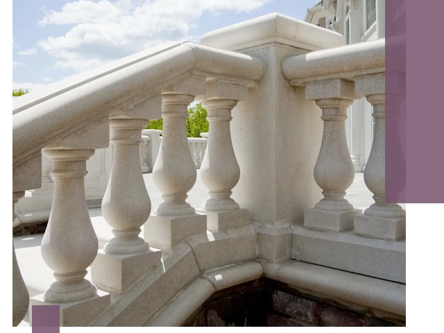 Балюстрады из металла и камня под ключ в Сыктывкаре