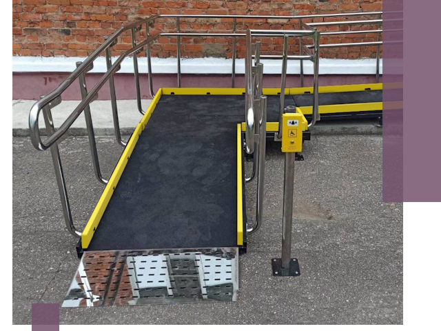 Изготовление наклонных пандусов для инвалидов в Сыктывкаре