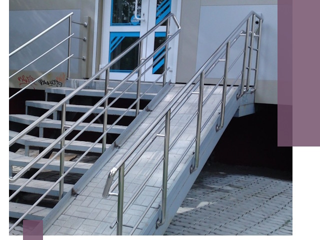 Пандус на крыльцо под ключ в Сыктывкаре: монтаж и изготовление