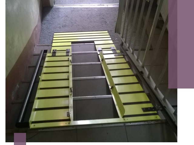 Профессиональный монтаж пандуса в подъезд в Сыктывкаре