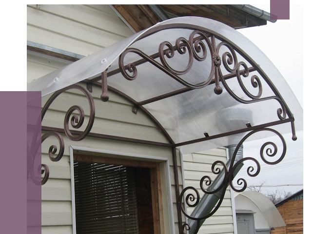 Изготовление козырьков в Сыктывкаре от 7424 руб. — заказать | ПРОЛЁТ-Скт