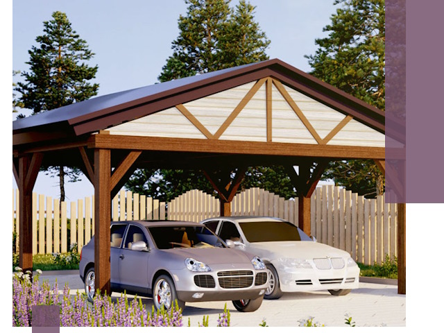 Навесы для автомобиля в Сыктывкаре — изготовление и монтаж