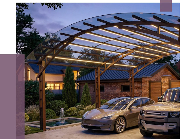 Металлические навесы в Сыктывкаре от 12786 руб. под ключ — ПРОЛЁТ-Скт