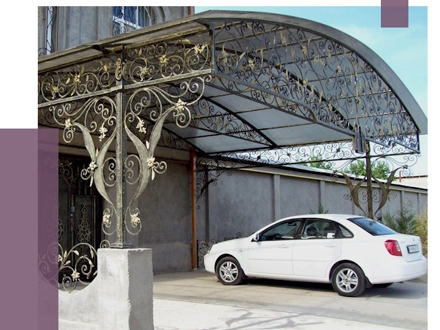 Кованые навесы в Сыктывкаре от 14693 руб. | ПРОЛЁТ-Скт
