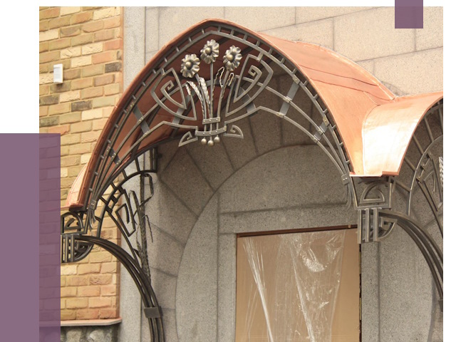 Арочные козырьки в Сыктывкаре от 14693 руб. 