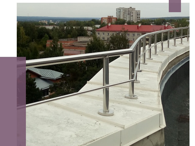 Парапеты и ограждения кровли в Сыктывкаре от 5001 руб.