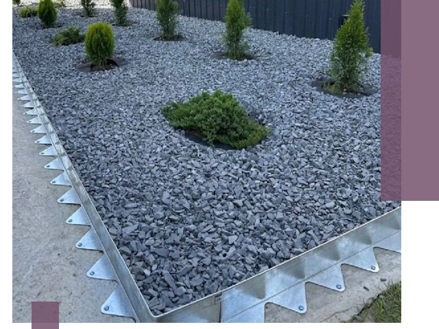 Оцинкованные металлические бордюры под заказ в Сыктывкаре