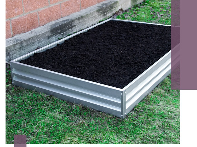 Металлические бордюры для грядок в Сыктывкаре: прочность и аккуратность