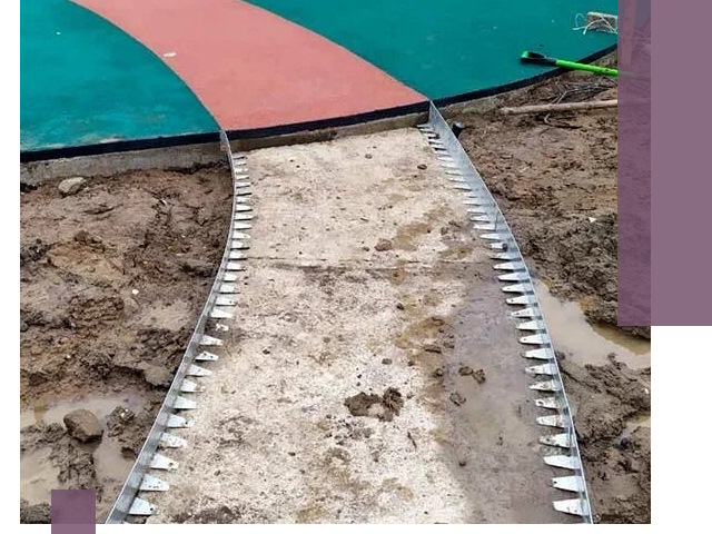 Металлические бордюры для дорожек в Сыктывкаре — монтаж и изготовление