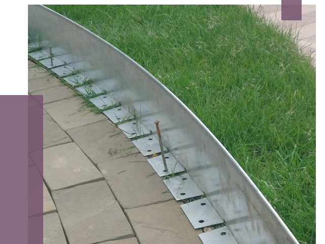 Металлические бордюры для тротуаров в Сыктывкаре от 8764 руб.