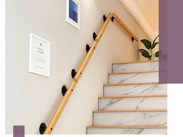 Поручни металлические и деревянные под ключ в Сыктывкаре