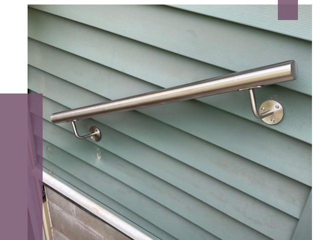 Поручни из нержавеющей стали в Сыктывкаре от 7733 руб.  | ПРОЛЁТ-Скт